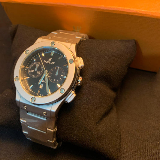 Hublot Classic Fusion Quartz Chronograph – Stainless Steel Men's Watch
