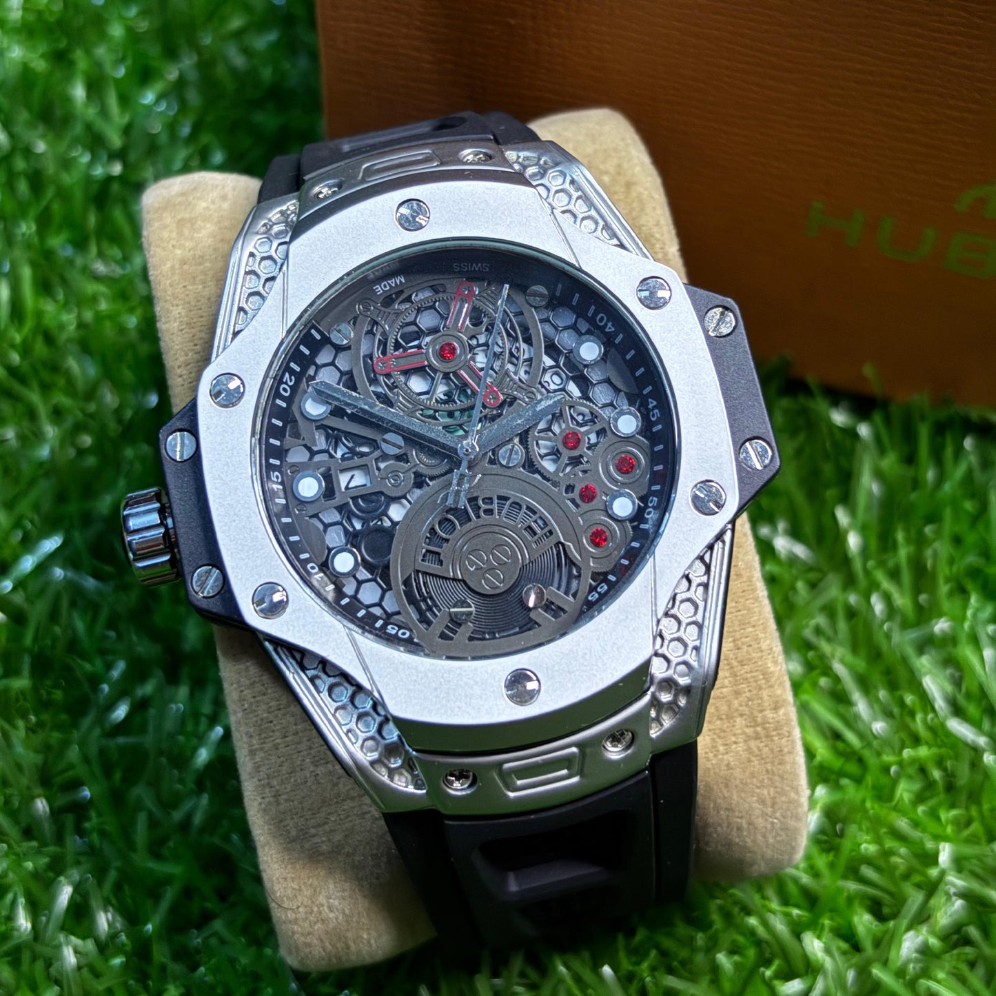 Bold Fusion Skeleton Watch