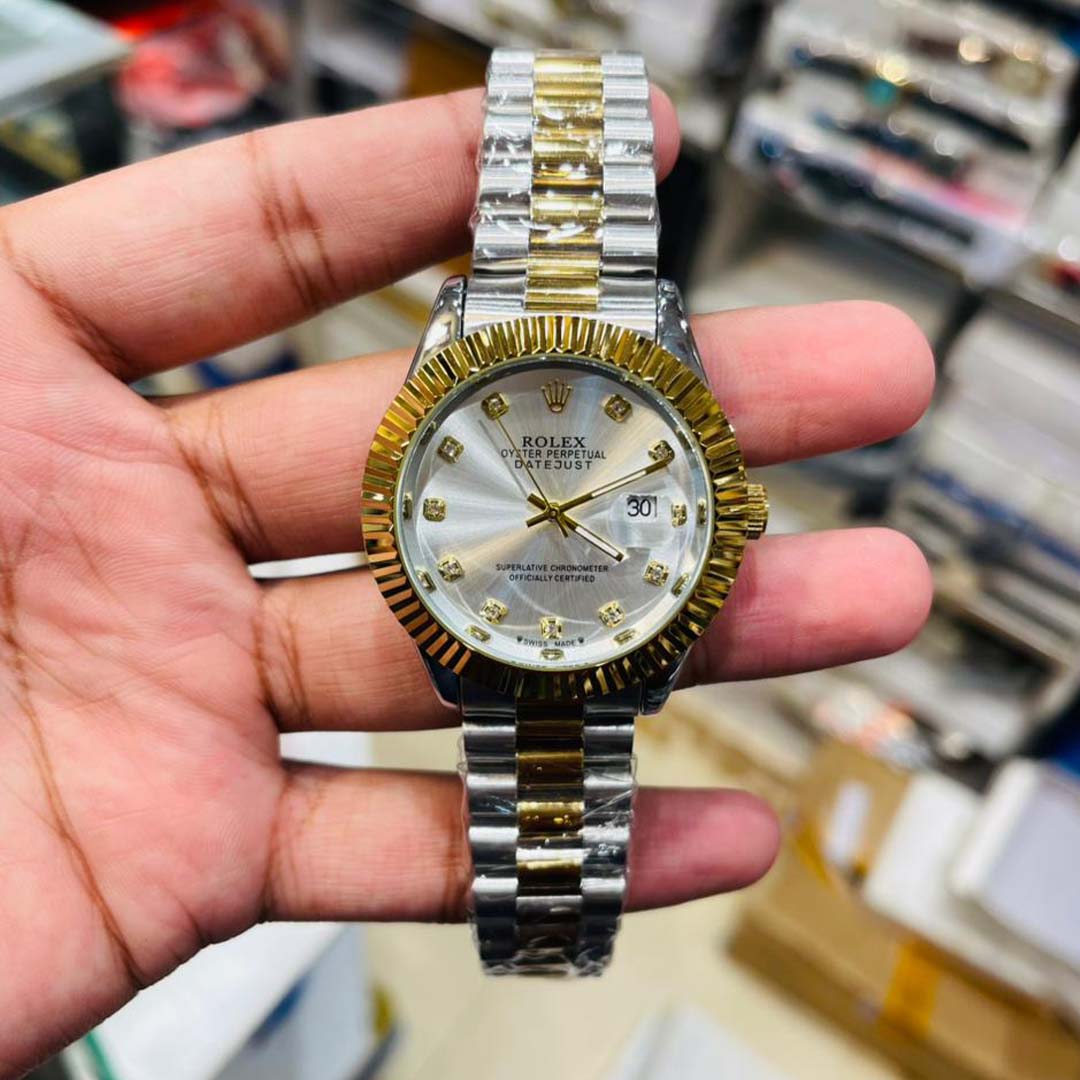 Rolex Datejust Two-Tone Diamond Dial – 41mm