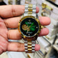 Rolex Oyster Perpetual-Inspired – Two-Tone - Skeleton Dial | Automatic Watch