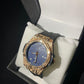 Hubloat Royal Quartz Watch – Midnight Blue & Gold