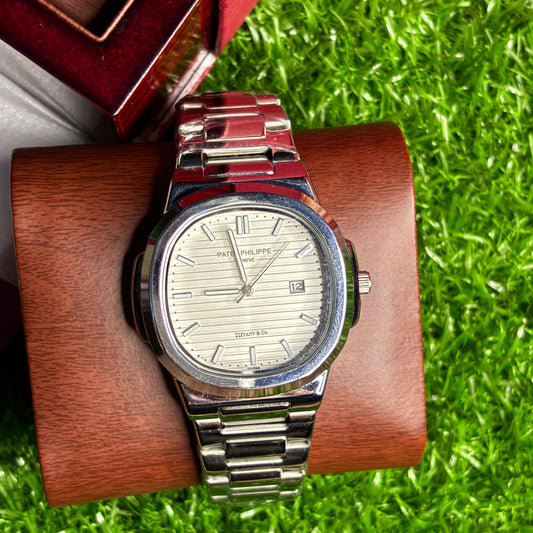 Patek Philippe Nautilus Silver Edition