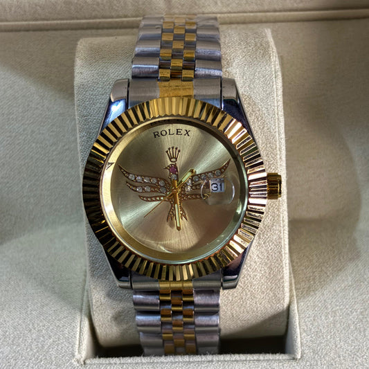 Rolex Luxury Eagle Dial Watch