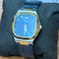 Success Way Royal Blue Dial Watch – Day & Date Display | Leather Strap