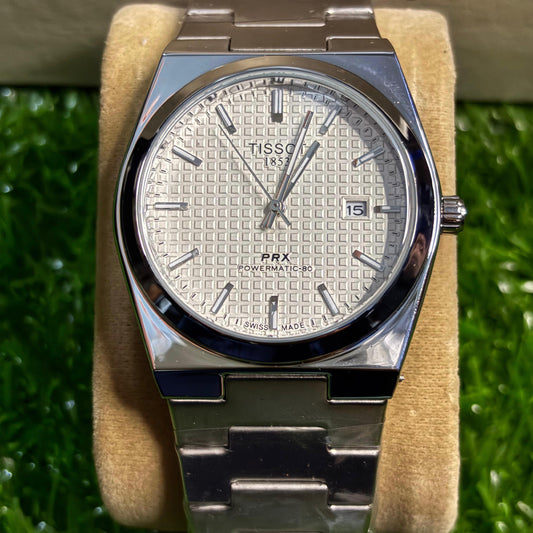 TISSOT PRX Silver Watch